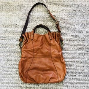 Super cute Lucky Brand leather bag!